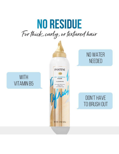 Espuma Limpiadora Refrescante Pantene Pro-V 166.5g