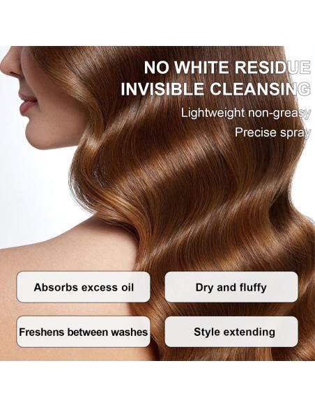 Spray de Champú Seco GADMLURY 215g - Sin Residuos, Volumen Spray de Champú Seco GADMLURY 215g - Sin Residuos, Volumen