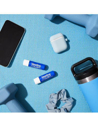 Bálsamo Labial Vaseline Original 3 x 4.5 g - Hidratación Rápida