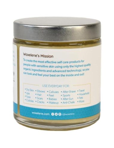 Bálsamo Aerado Waxelene 226g - Hidratante Orgánico Facial