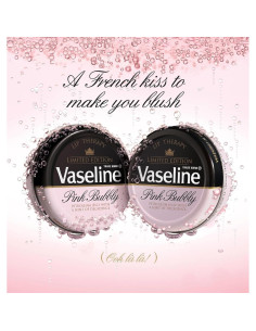 Bálsamo Labial Vaseline Lip Therapy Pink Bubbly - 3 x 17 g 2