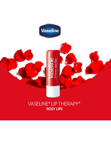 Bálsamo Labial Vaseline Lip Therapy Rosy Lips 12-Pack 4.5g