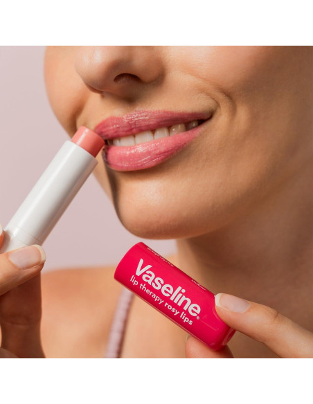 Bálsamo Labial Vaseline Lip Therapy Rosy Lips 12-Pack 4.5g