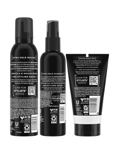 TRESemmé Set de Estilo de Cabello Extra Firme 3 Piezas