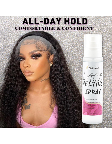 Spray de Fijación Rápida Bella Hair 150ml - Acabado Natural