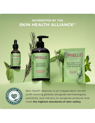 Champú Fortalecedor Mielle Organics Romero y Menta 340g