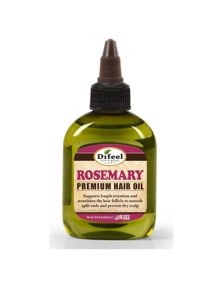 Difeel Aceite Capilar Premium de Romero 74 g - Tratamiento Nutritivo