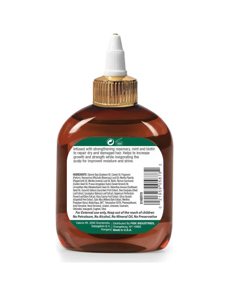 Aceite Capilar Difeel con Biotina y Romero 200 g - Crecimiento Saludable