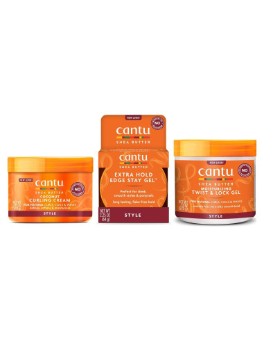 Kit de Tratamiento para Cabello Natural Cantu - Crema y Gel