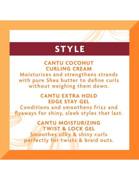 Kit de Tratamiento para Cabello Natural Cantu - Crema y Gel