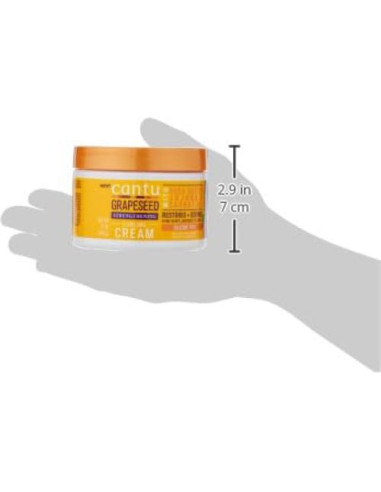 Crema para Rizos Cantu Semilla de Uva 340 g Sin Silicona