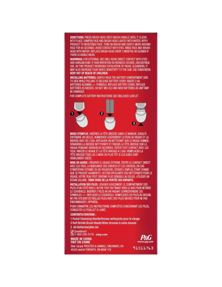 Dispositivo de Limpieza Facial Olay Regenerist con 2 Cabezas