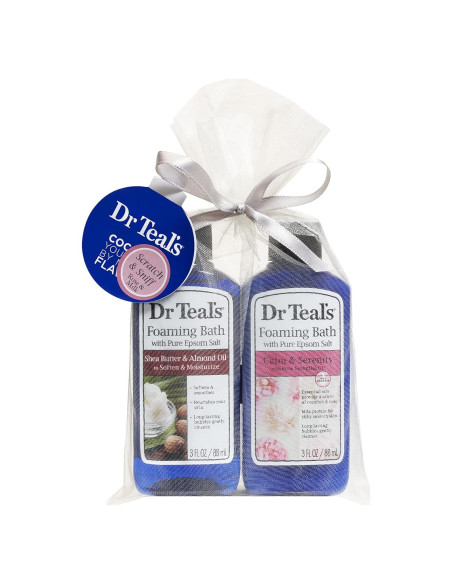 Combo de Baño Espumoso Dr Teal's 177.44 ml - Karité y Rosa