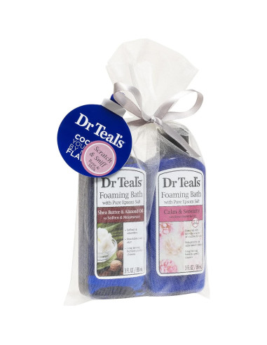 Combo de Baño Espumoso Dr Teal's 177.44 ml - Karité y Rosa
