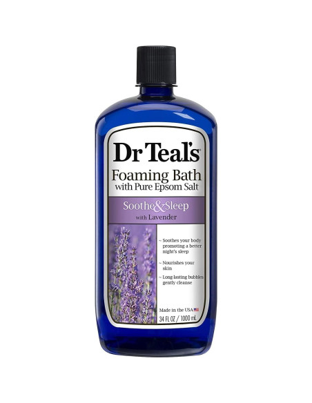 Conjunto de Baño Espumoso Dr. Teal's 2016ml Lavanda y Vitamina C