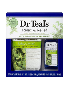 Juego de regalo Dr Teal: Sales de Epsom 396g y Aceite 89ml
