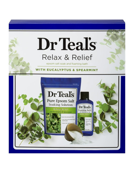 Juego de regalo Dr Teal: Sales de Epsom 396g y Aceite 89ml