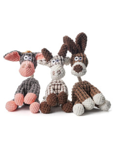 Paquete de 3 Juguetes de Peluche para Perros Matrix Direct