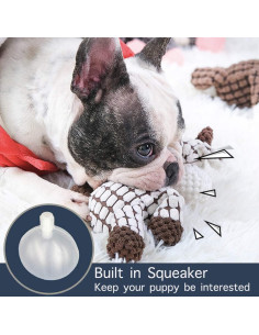 Paquete de 3 Juguetes de Peluche para Perros Matrix Direct 2