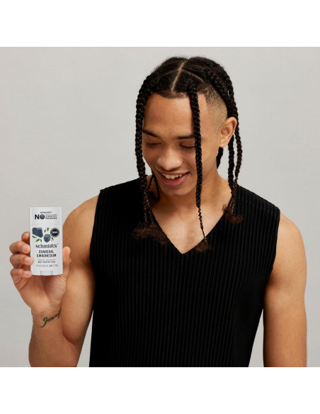 Desodorante Vegano Schmidt's Carbón y Magnesio 75g - 4 Unidades