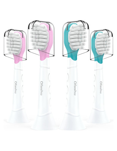 Cabezas de cepillo de dientes eléctricos Ofashu HX6044 para niños