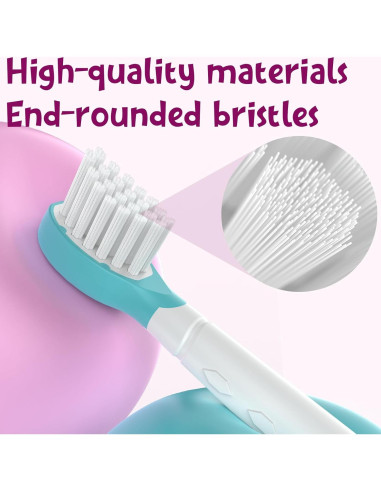 Cabezas de cepillo de dientes eléctricos Ofashu HX6044 para niños