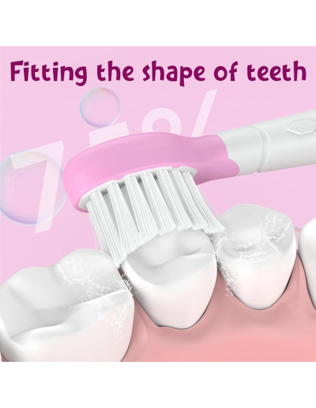 Cabezas de cepillo de dientes eléctricos Ofashu HX6044 para niños
