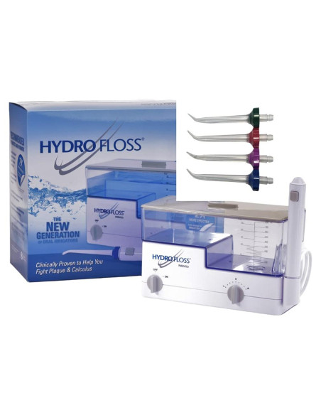 Irrigador Oral HydroFloss con Puntas Sulcus y 800 ml