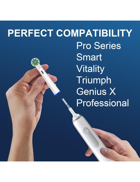 Cabezas de Cepillo de Dientes Repuesto Lanveda 8PC Oral B