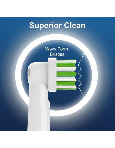 Cabezas de Cepillo de Dientes Repuesto Lanveda 8PC Oral B