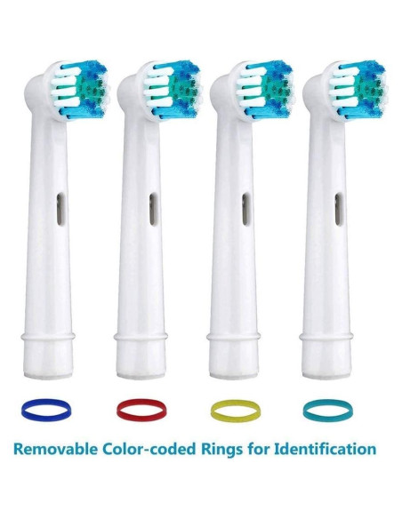 Cabezas de cepillo Oral-B Braun EB17, 4 unidades, cerdas suaves