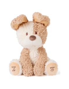 GUND Baby Peeki Perrito Animado de Peluche 30.48 cm