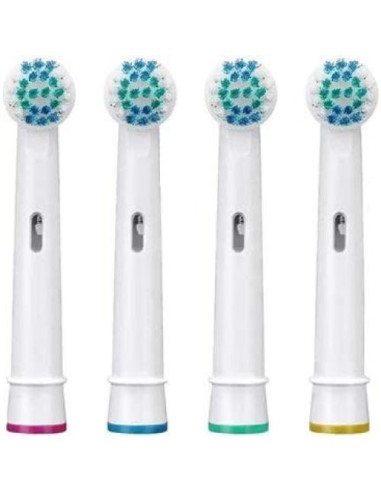 Cabezas de cepillo Oral-B Braun EB17, 4 unidades, cerdas suaves