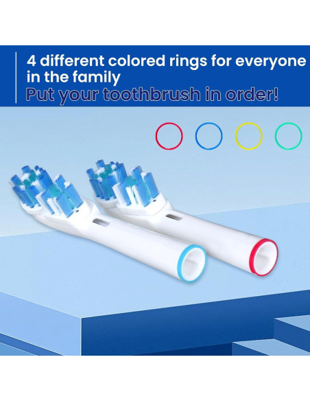 Cabezas de cepillo Oral-B Dual Clean - Paquete de 8 unidades