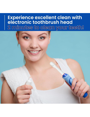 Cabezas de cepillo Oral-B Dual Clean - Paquete de 8 unidades