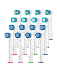 Cabezas de Repuesto Oral B - 16 Piezas para Cepillos Eléctricos