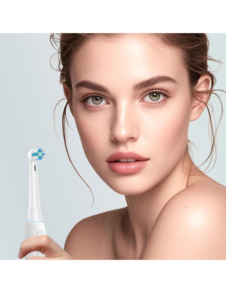 8 Cabezas de Reemplazo Oral B IO Compatibles - Blanco