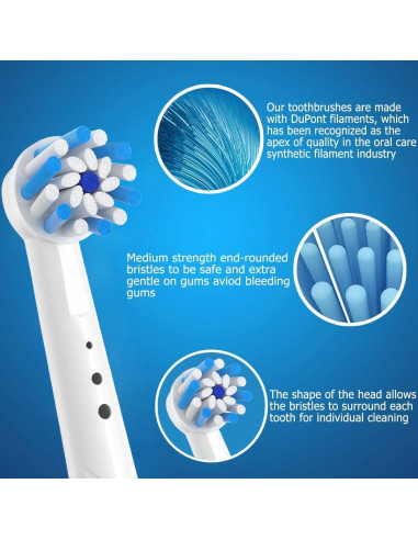 Cabezas de cepillo de repuesto Oral B ITECHNIK 8 unidades