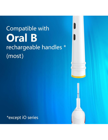 Cabezas de cepillo de repuesto Oral B BUKURII, 8 unidades, cerdas de carbón