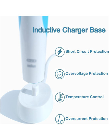 Base de Cargador Inductivo para Cepillo Oral-B Zuikn 3757 220V