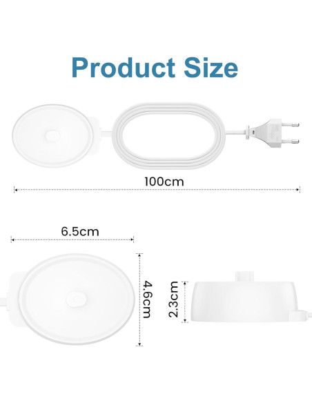 Base de Cargador Inductivo para Cepillo Oral-B Zuikn 3757 220V