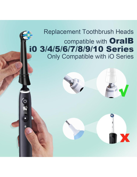 12 Cabezas de Cepillo de Dientes SUGODAEU para Oral-B iO