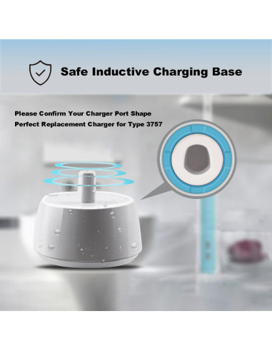 Base de Cargador Oral-B Compatible 220V - Zuikn
