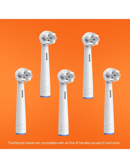 Cabezas de Cepillo de Dientes Bitvae 5pcs Repuesto Oral-B