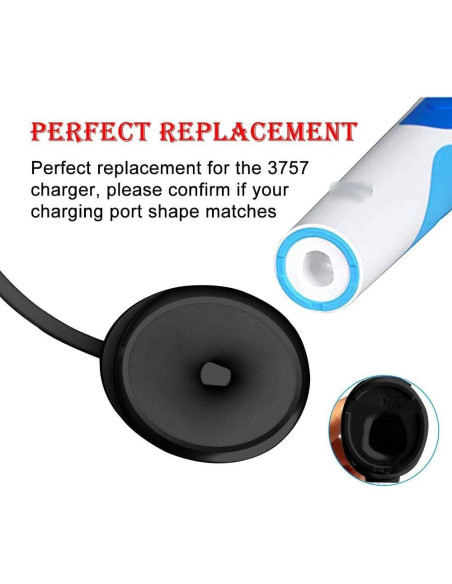 Cargador Inductivo MEROM para Cepillos Oral-B Modelo 3757