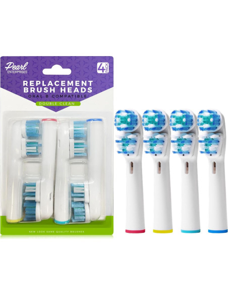 Cabezas de Cepillo de Repuesto Oral B Pearl - 12 Unidades