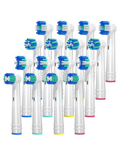 Cabezas de cepillo de repuesto REDTRON para Oral B - 16 piezas