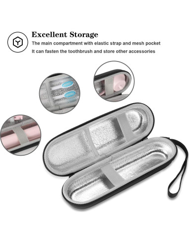Funda de Viaje Dura ProCase para Cepillo Eléctrico Oral-B