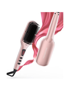 Cepillo Alisador Cerámico MEGAWISE KL-1025 232C Anti-frizz