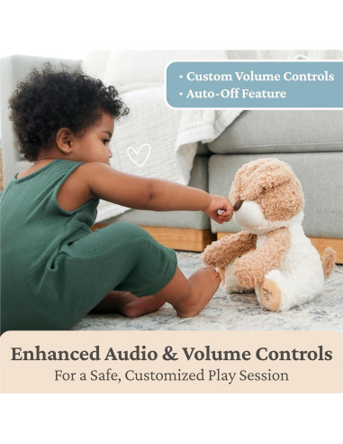 GUND Baby Peeki Perrito Animado de Peluche 30.48 cm